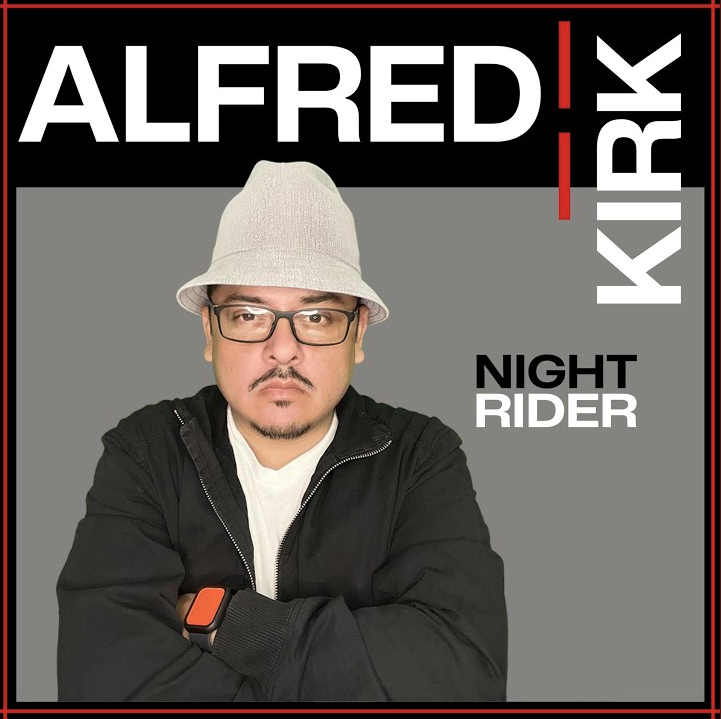 Cover art for Alfred Kirk – Night Rider, released by Hustle Robot